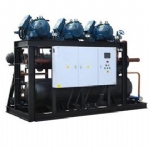 HLG-H Series Mid Temperature Screw Compressor racks